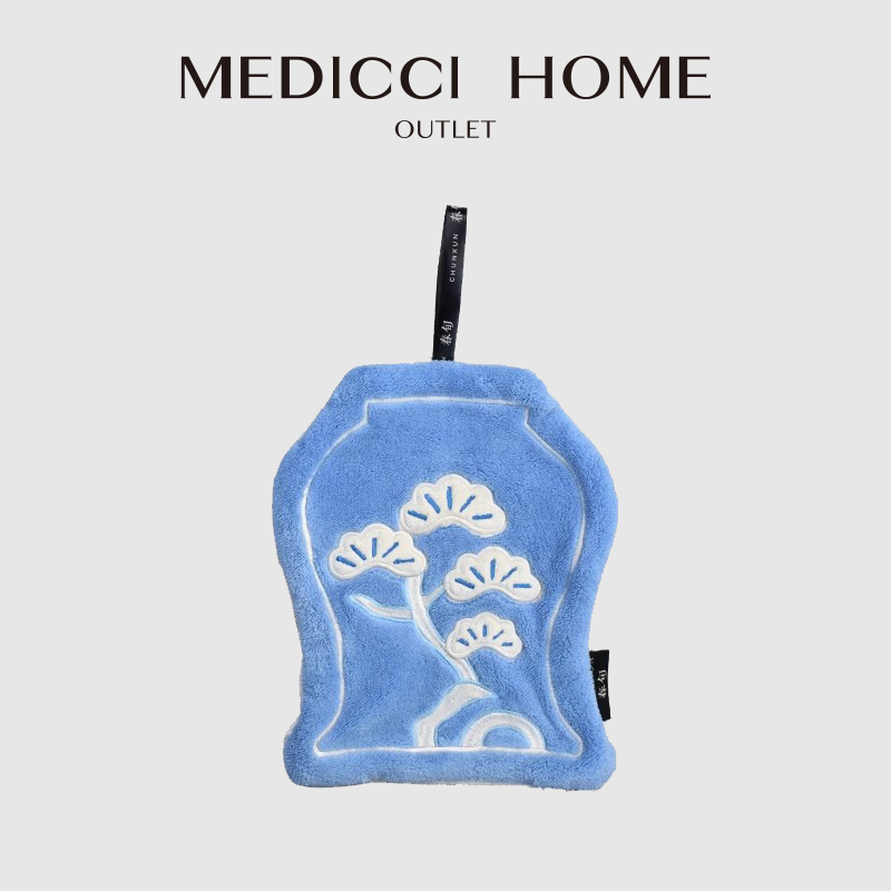 Embroidery Unique Design - Medicci домашнее японское сосновое полотенце с