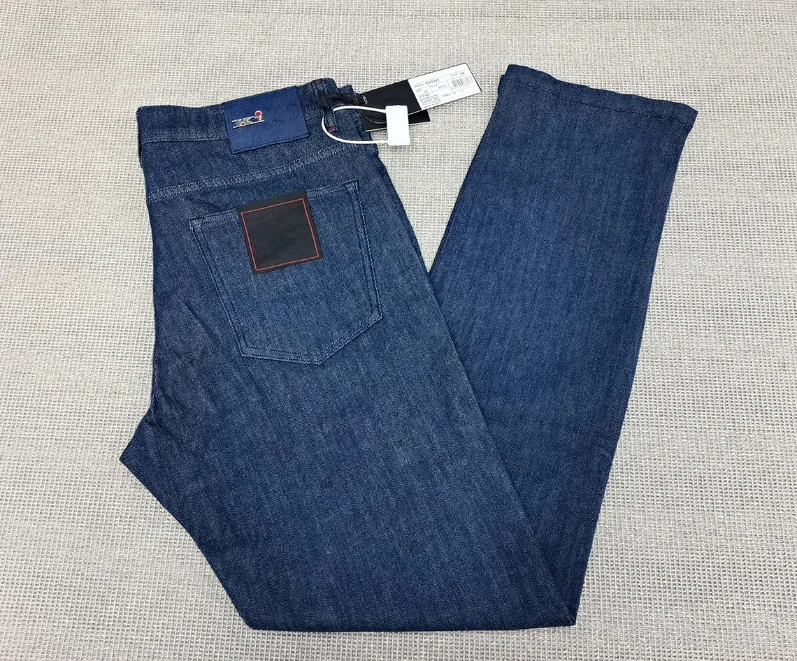 Embroidery On Jeans - Джинсы OECHSLI, тонкие хлопковые мужские брюки,