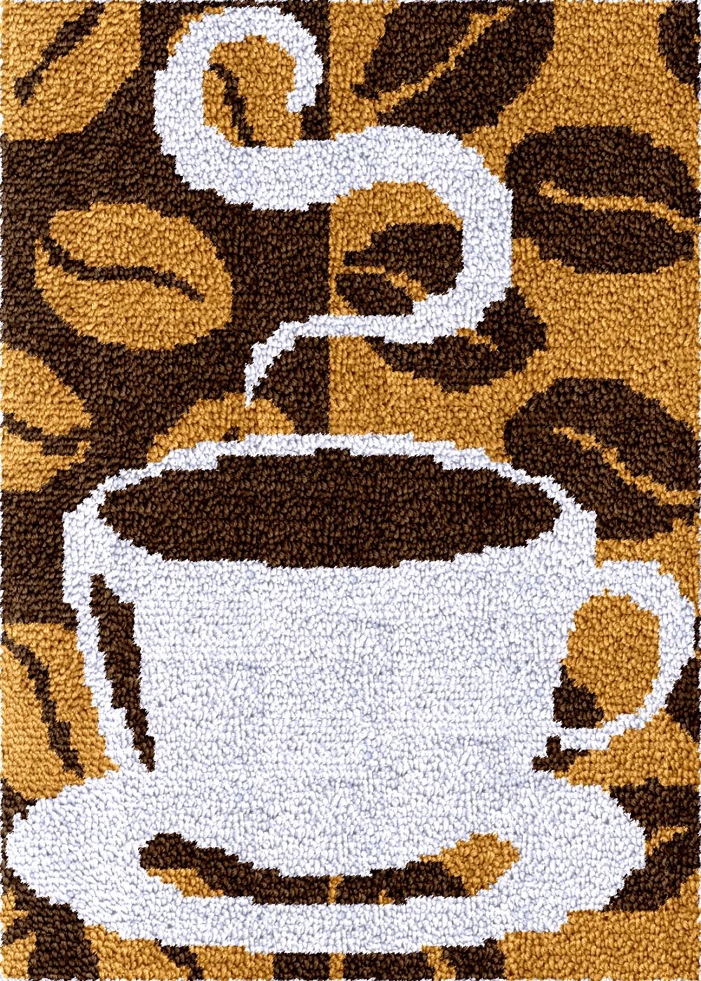 Printed Embroidery Kit - Большой набор крючков-защелок Ковер с принтом