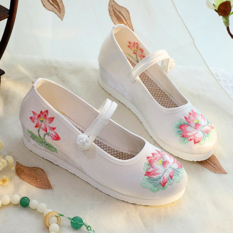Embroidery Yes - 2026 женские белые и зеленые туфли