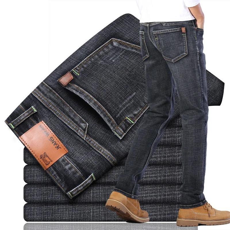 Embroidery On Jeans - 2025 мужские новые классические брюки 28-40,