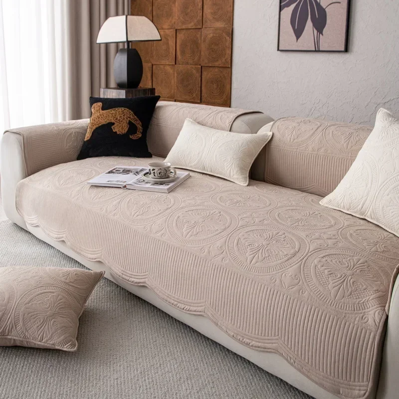 Embroidery Quilt Cover - 1 шт., утолщенный хлопковый чехол для