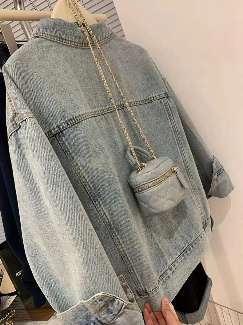Джинсовое пальто женское Y2k в – обзор и цена Embroidery Jeans
