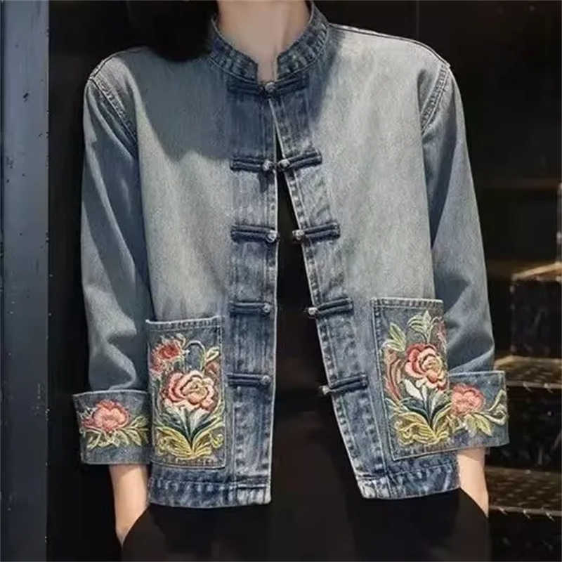 Весенне-осенняя красивая джинс – обзор и цена Embroidery Jeans