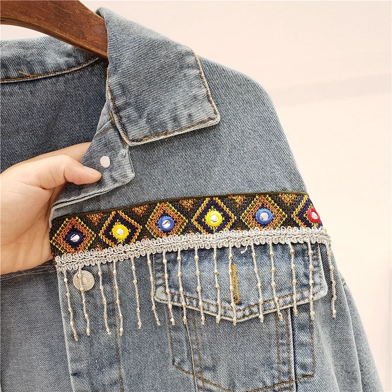 Джинсовая куртка с вышивкой и  – обзор и цена Embroidery Jeans