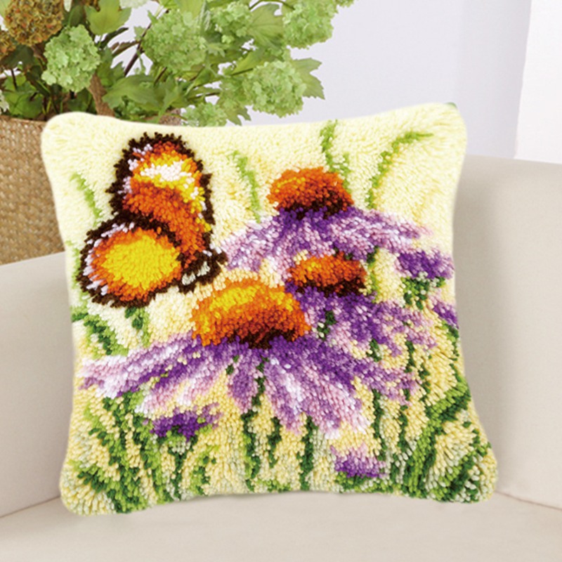 Наборы для вышивания крючком с – обзор и цена Printed Embroidery Kit