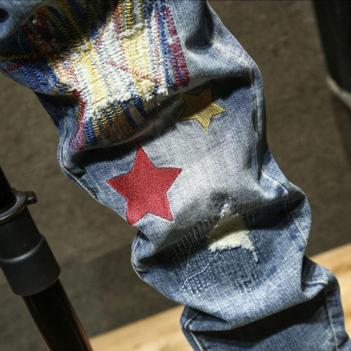 Высококачественные рваные джин – обзор и цена Embroidery On Jeans