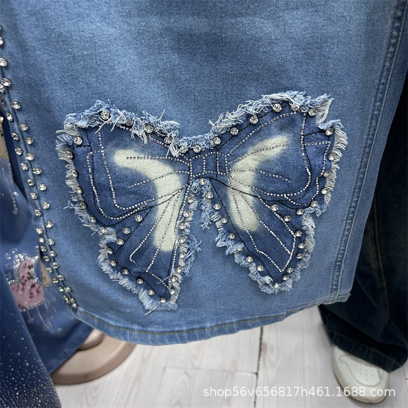 Новый весенне-летний свободный – обзор и цена Embroidery On Jeans