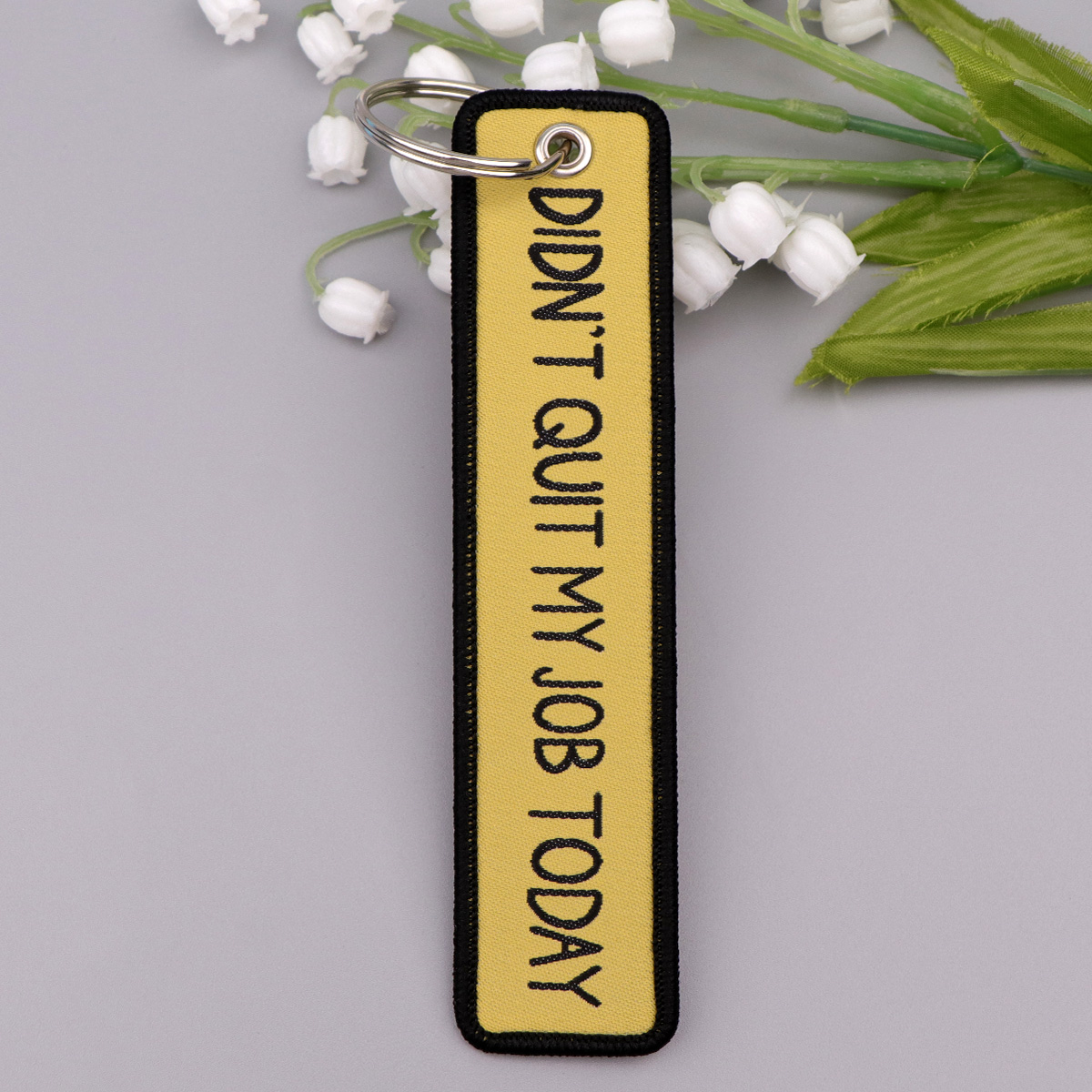 Брелок с испанскими цитатами д – обзор и цена Embroidery Quote