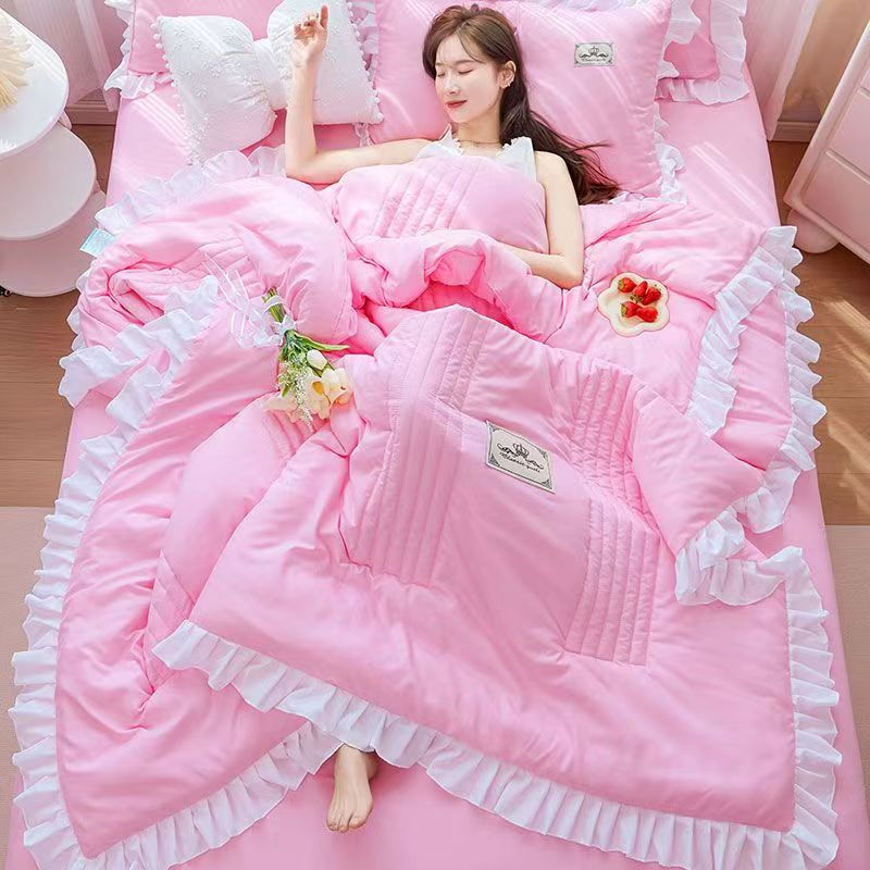 1/3 шт., корейское одеяло прин – обзор и цена Embroidery Quilt Cover