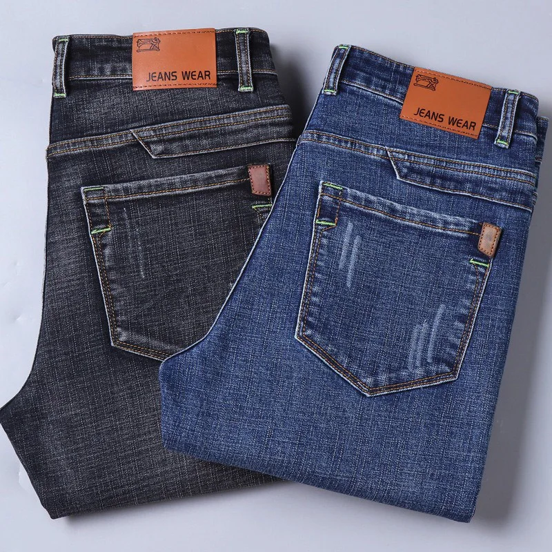 2025 мужские новые классически – обзор и цена Embroidery On Jeans