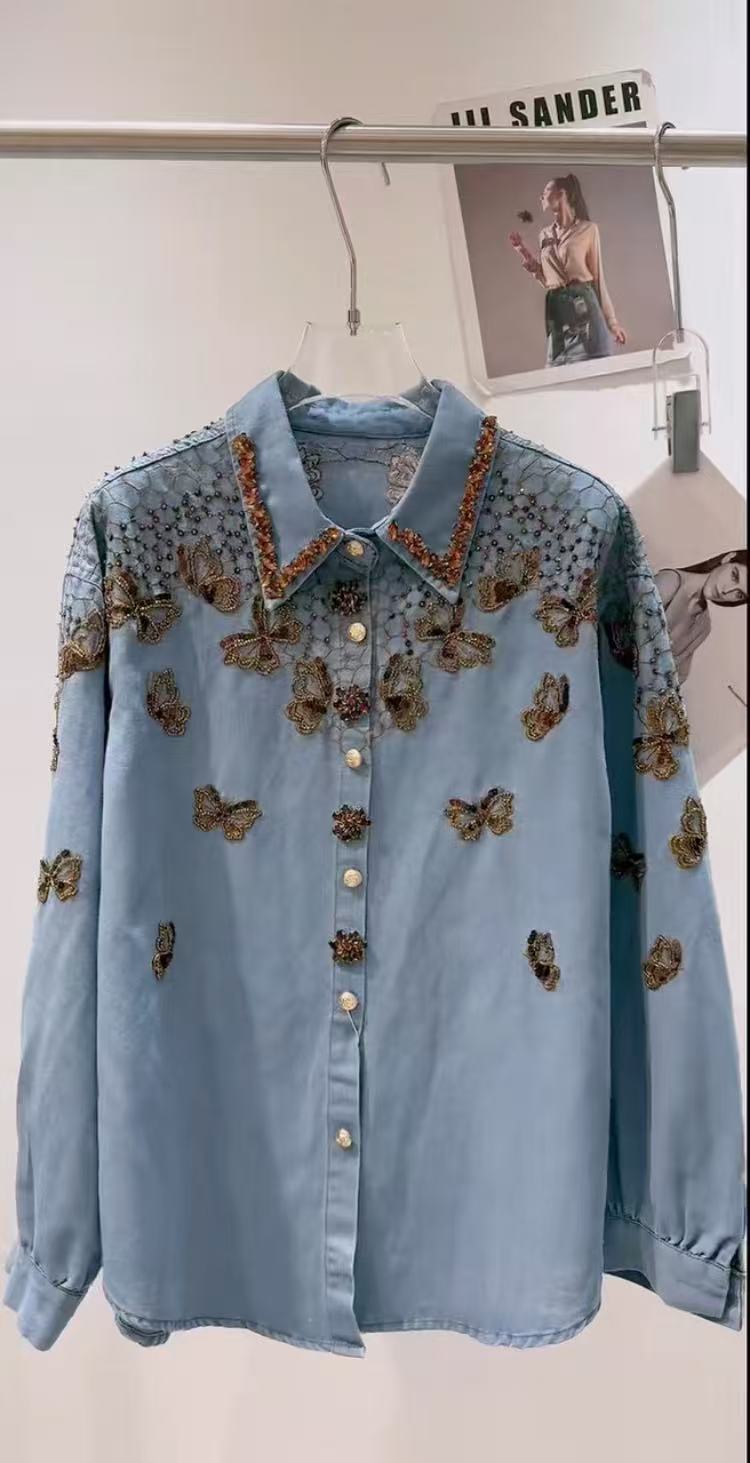 Роскошная джинсовая куртка в с – обзор и цена Embroidery Jeans