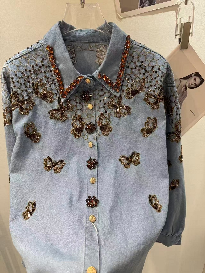 Роскошная джинсовая куртка в с – обзор и цена Embroidery Jeans
