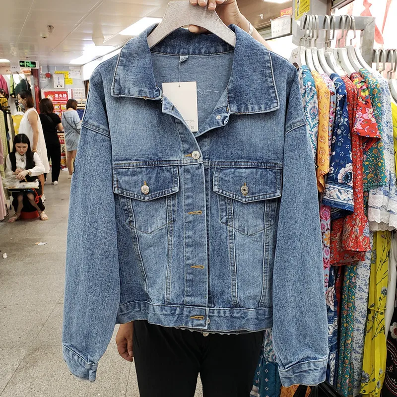 Винтажная синяя джинсовая курт – обзор и цена Embroidery Jeans